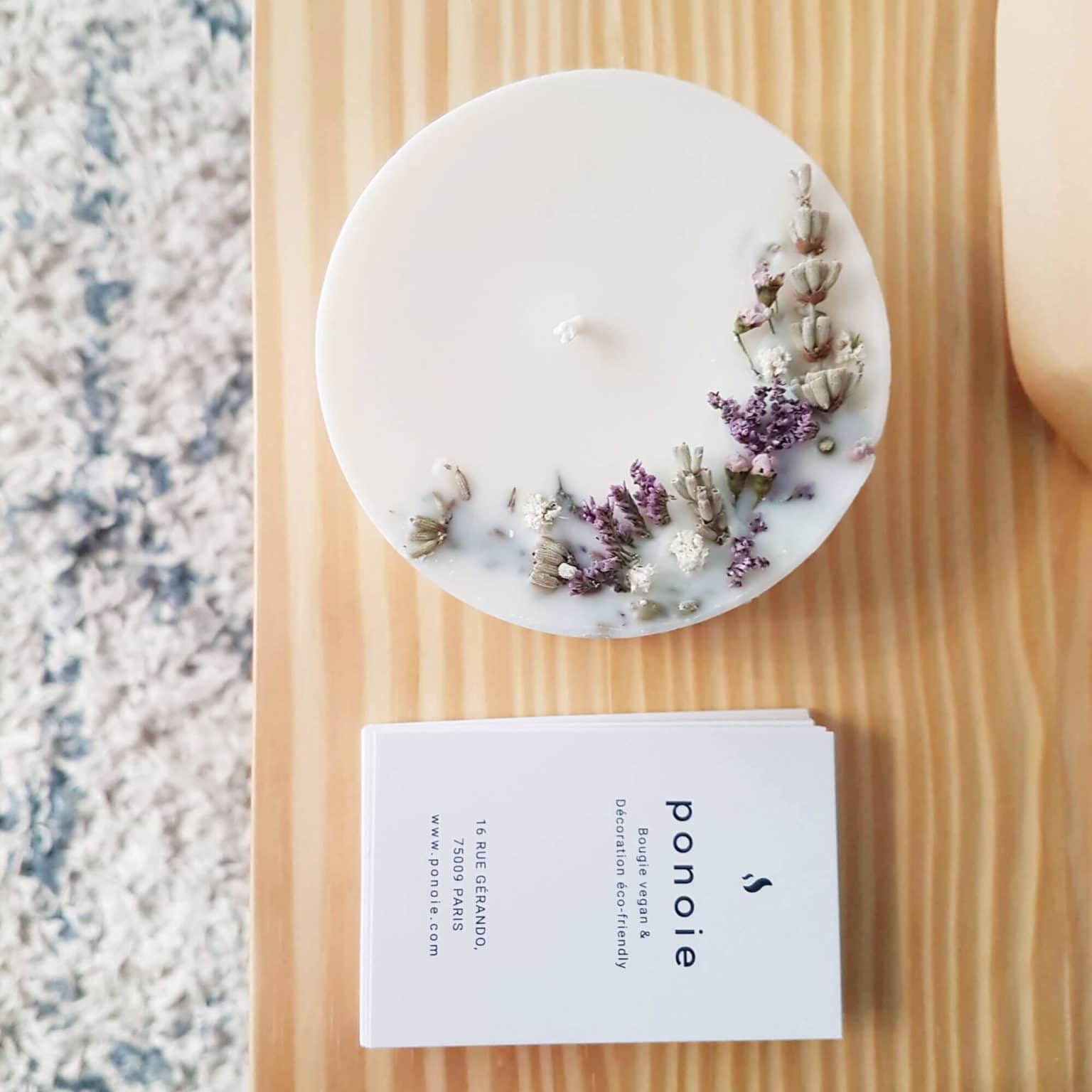 Bougie Parfumée Champs De Lavande - Cire De Soja, Huiles Essentielles - Brûle Jusqu'à 45 Heures - Aromathérapie, Détente, Décoration Maison