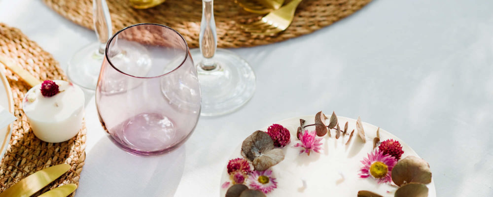 Bougie mariage fleurie et vegan - La Kolibrine Wedding Bougie mariage fleurie et vegan - La Kolibrine Wedding