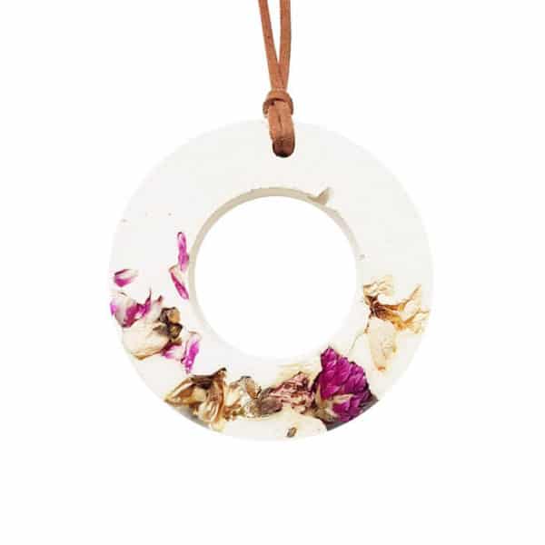 Diffuseur d'huiles essentielles fleuri - Amarantoïde & Fleurs de pêcher