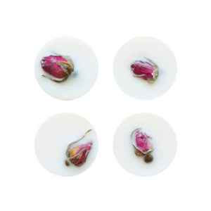 Parfum solide pour linge * Pastilles parfumées Rose de Damas x 4