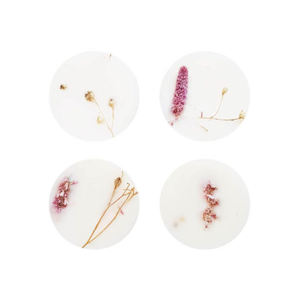 Pastilles parfumées bio Cèdre d'Atlas & Citron - Parfum solide pour linge
