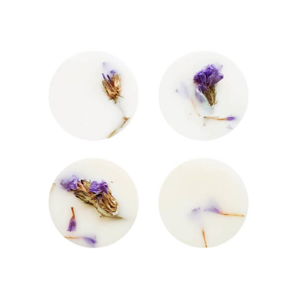 Parfum solide pour linge - Pastilles parfumées Musc boisé x 4