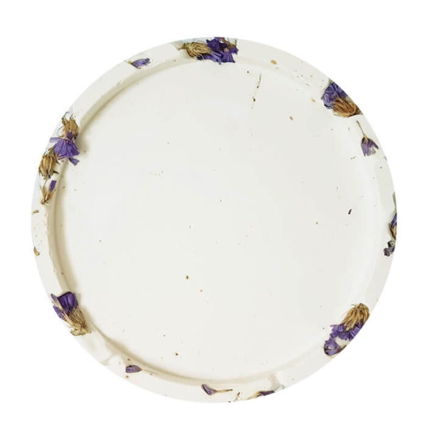 Support bougie floral Statice XL - Accessoires bougie Paris (PONOIE)