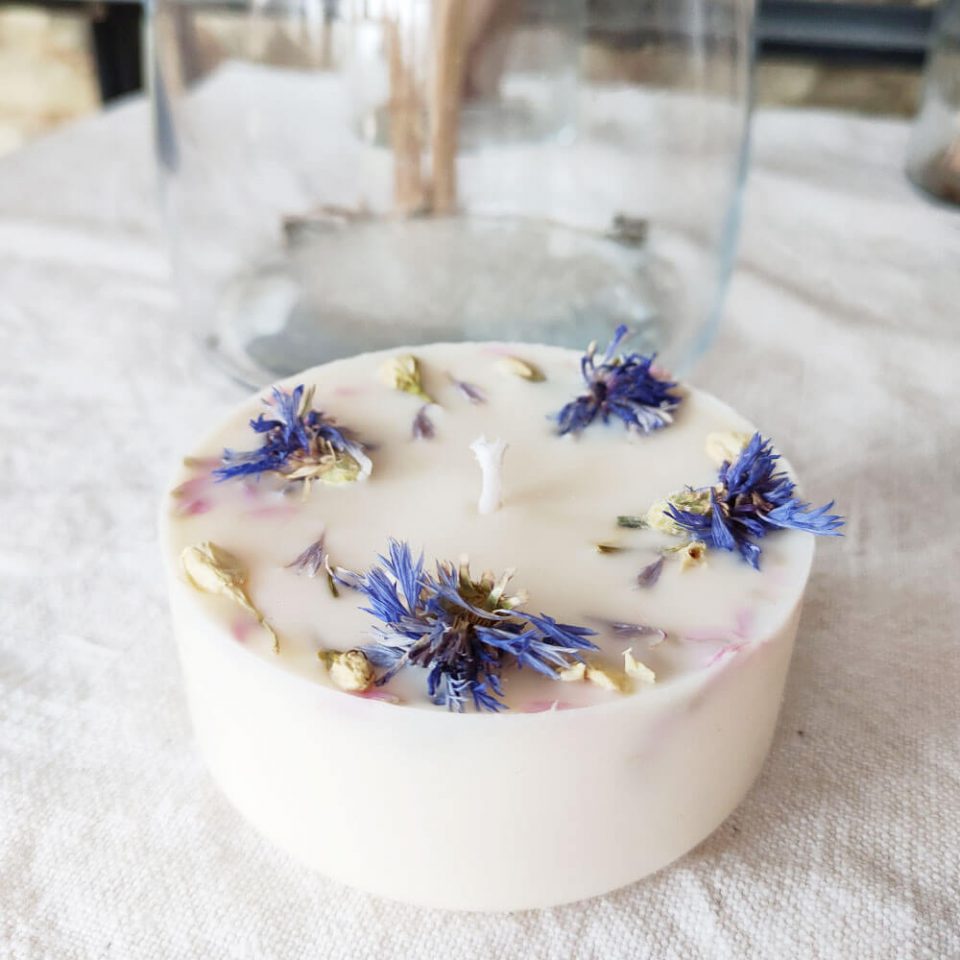 Bougie parfumée Mas Blanc - Patchouli / Cèdre / Vanille