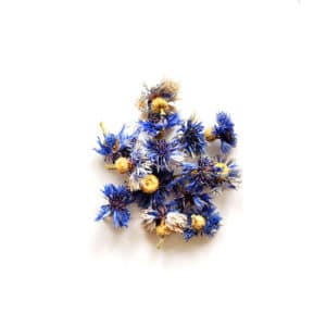 Fleurs de bleuet séchées - Réalisez vos bougie DIY - KIT BOUGIE DIY