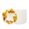 Bougie Fleurs Séchées Achillée & Orange 400 ml - Bougie FRANCE