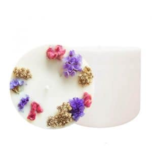 Bougie Fleurs Séchées Célosie & Statice 400 ml - Bougie FRANCE
