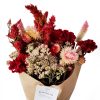 Bouquet de fleurs séchées - Célosie & Immortelle - FLEURS SÉCHÉES
