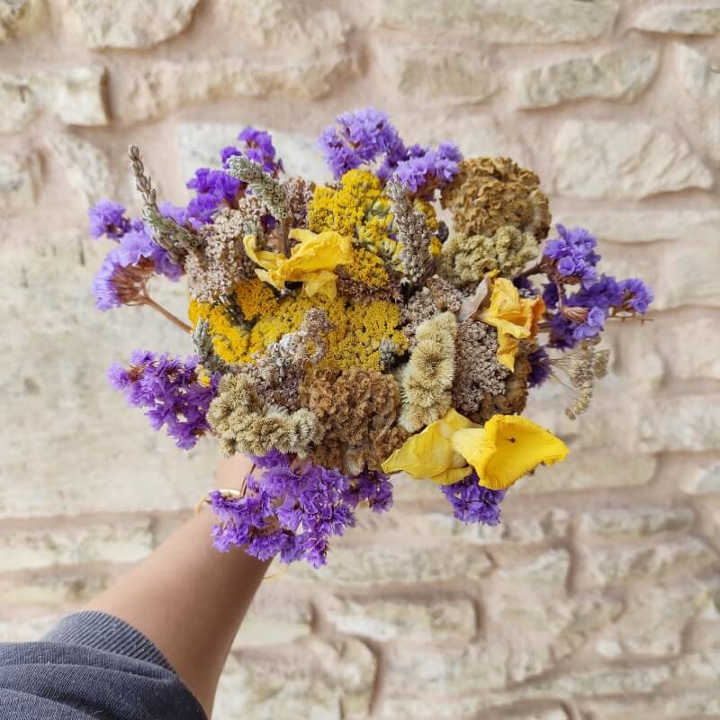 Bouquet de fleurs séchées Locales Hanaé Fleurs séchées Bourges