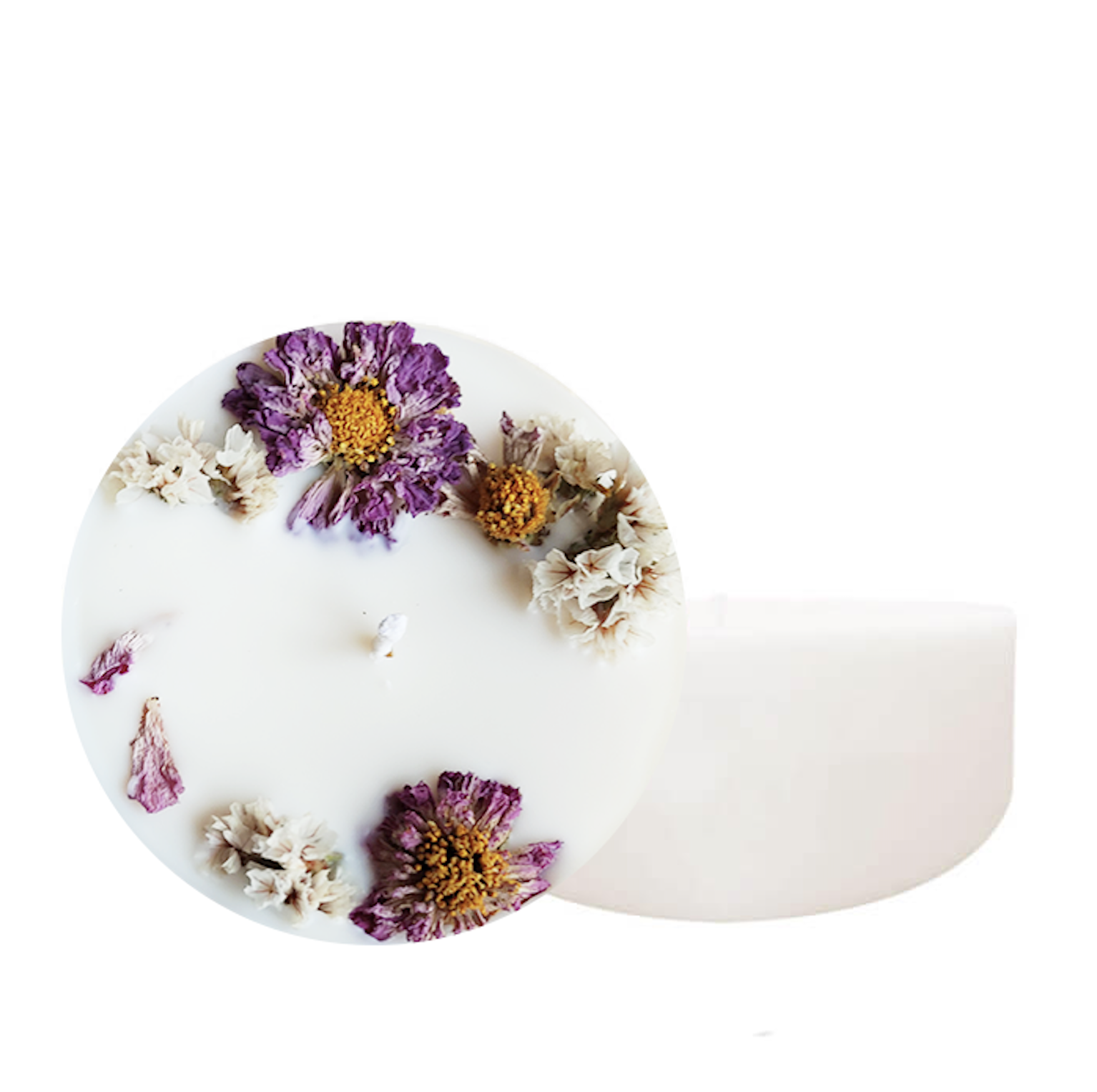 Bougie Fleurie Flower Power 200 ml- Bougie fleurs séchées