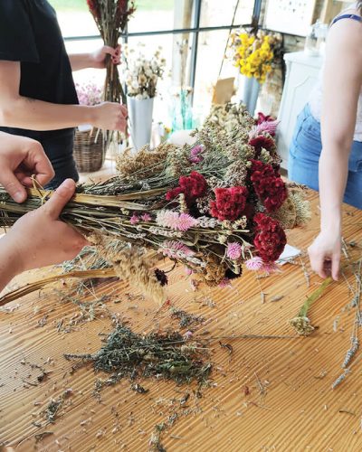 Atelier DIY Bouquet de fleurs séchées - ATELIER DIY FLEURS SÉCHÉES